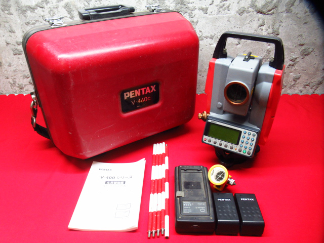 PENTAX ペンタックス トータルステーション V-460C プリズム付き