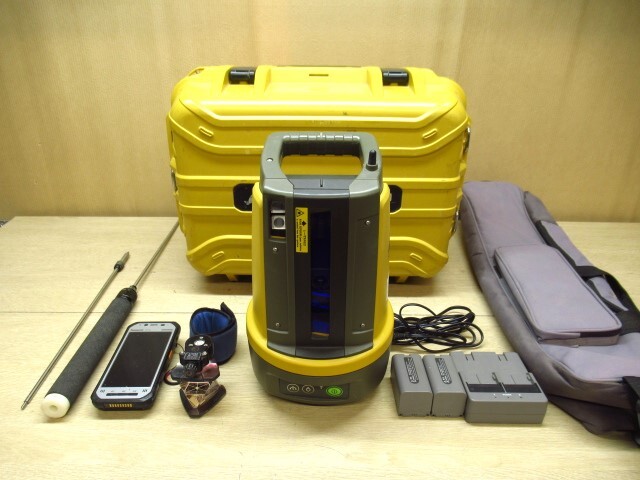TOPCON トプコン LN-150 杭ナビ レイアウトナビゲーター プリズム 充電器 バッテリー2個 タフブック ほか 測量機 現状品